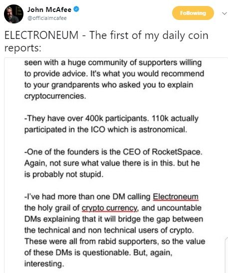 Electroneum Announce!   ment Fxtimes Com Daily Cryptocurrency And Fx - 