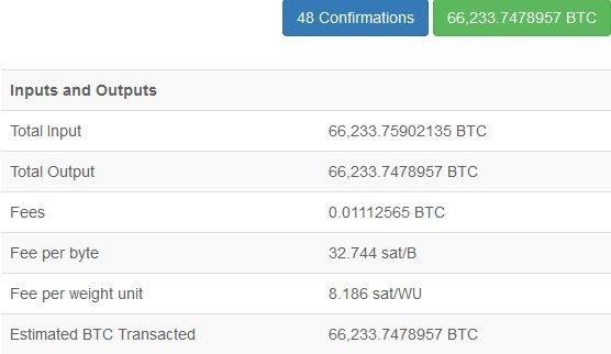 how much does it cost to send btc from exchange to bank